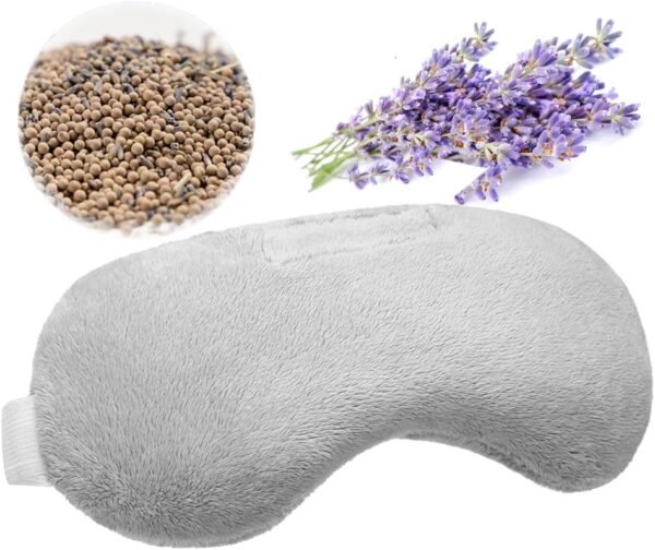 Weighted Lavender Eye Mask with Hot & Cold Therapy for Sleep