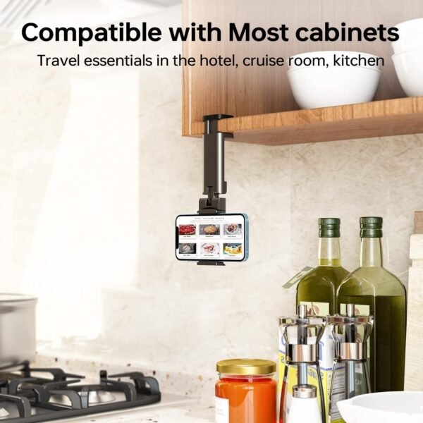 Universal Airplane Phone Holder with 360° Rotation for Travel & Home - Image 5
