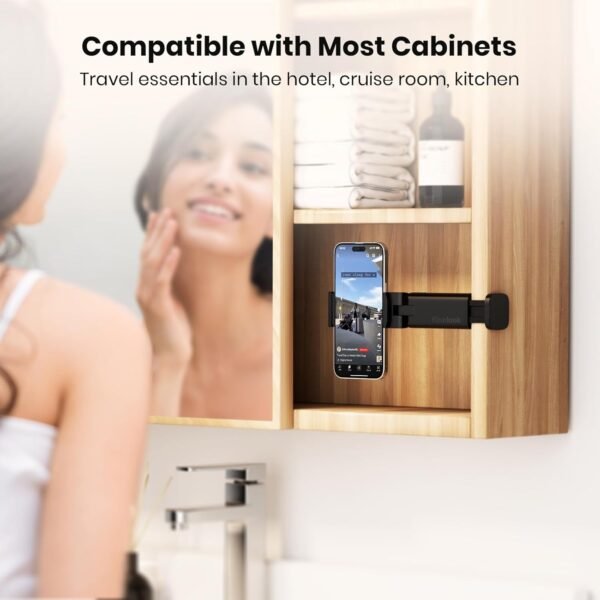 Universal Airplane Phone Holder with 360° Rotation for Travel & Home - Image 6